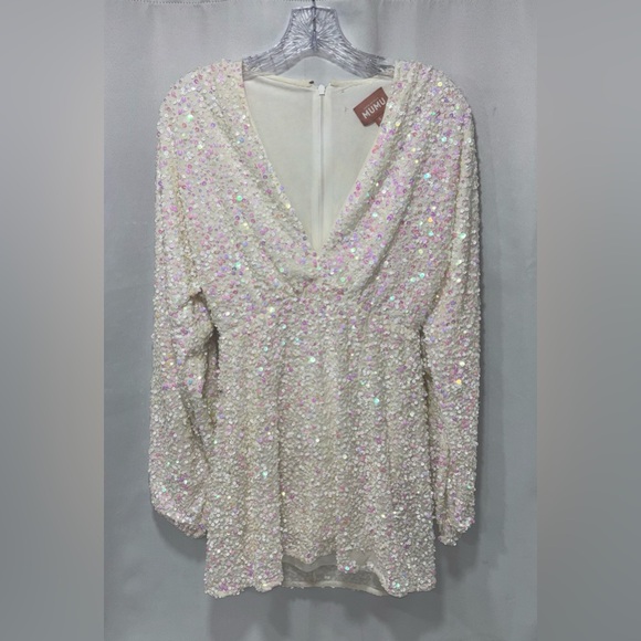 Show Me Your MuMu White Mini Dress - Picture 2 of 7